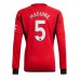 Maillot de foot Manchester United Harry Maguire #5 Domicile vêtements 2023-24 Manches Longues